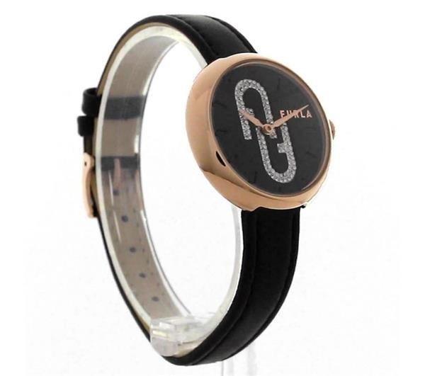 Furla Ladies Furla Bubble Black Watch WW00005008L3