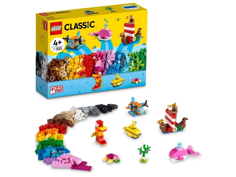 LEGO CLASSIC 11018 - Kreativt hav-sjov