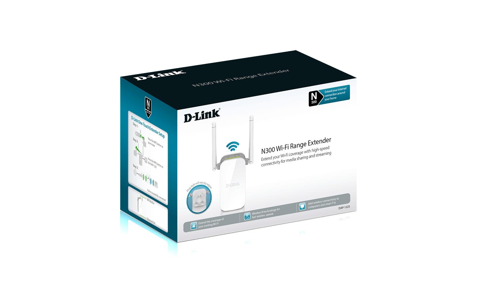 WLAN-Repeater DAP‑1325/E N300WLAN-Repeater