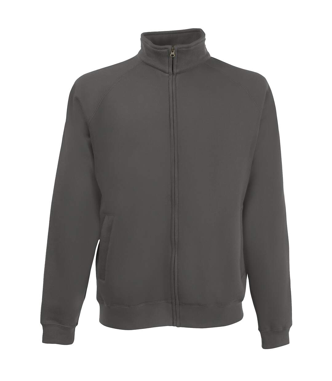 Fruit Of The Loom - Sweatshirt à fermeture zippée - Homme (Graphite clair) - UTRW3165