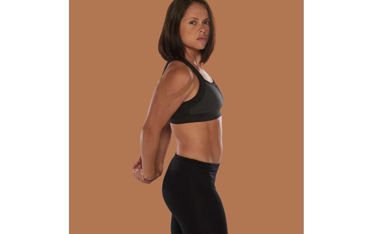 My Skin light brown 5 cm x 5 mAtmungsaktives Kinesiology Tape für Muskeln und Gelenke