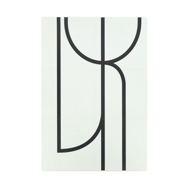 Puck Playmat Lines - Green Sandy