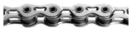Chaîne BMX KMC K1SL Narrow 3/32'' Argent