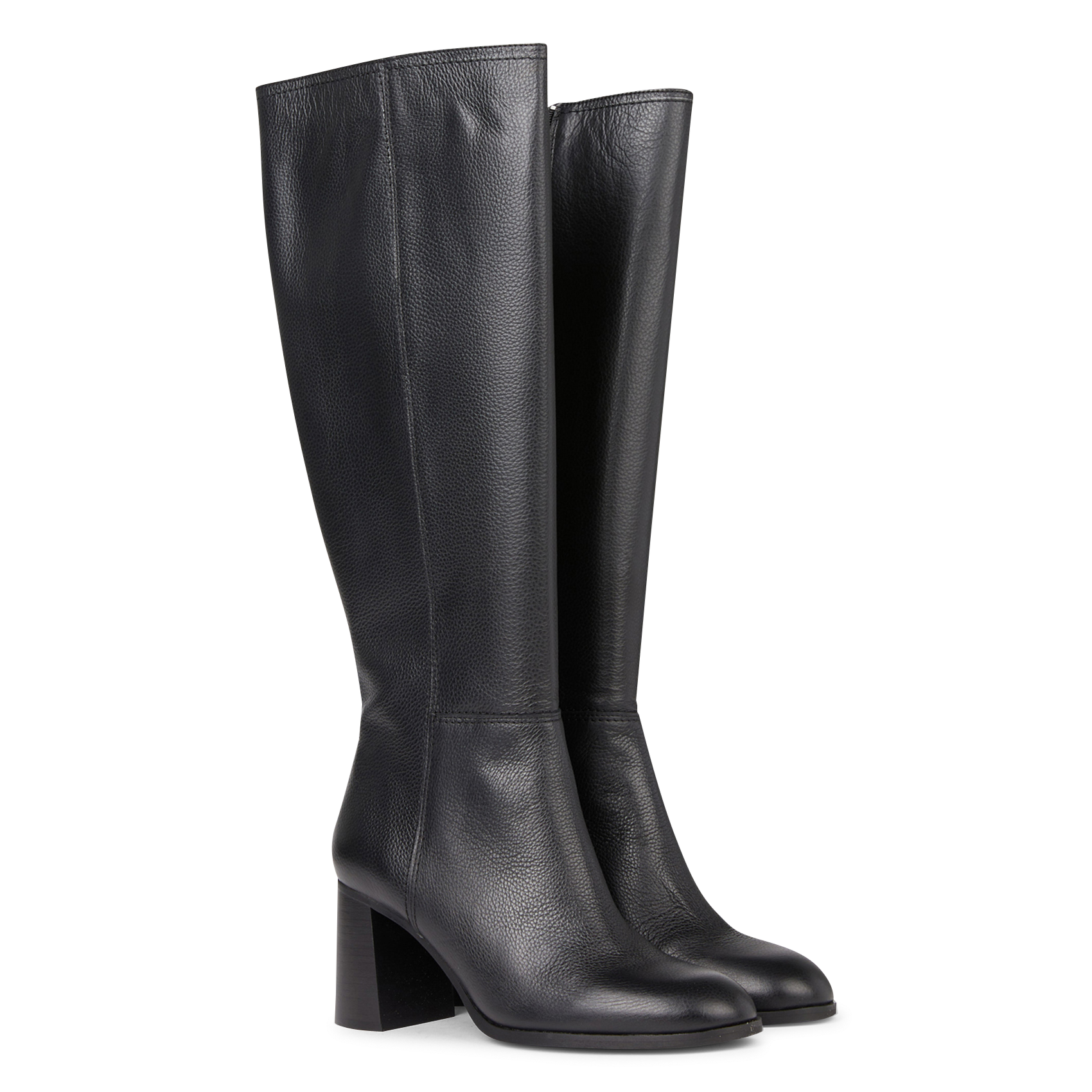 ELOISE - Bottes en cuir | Noir
