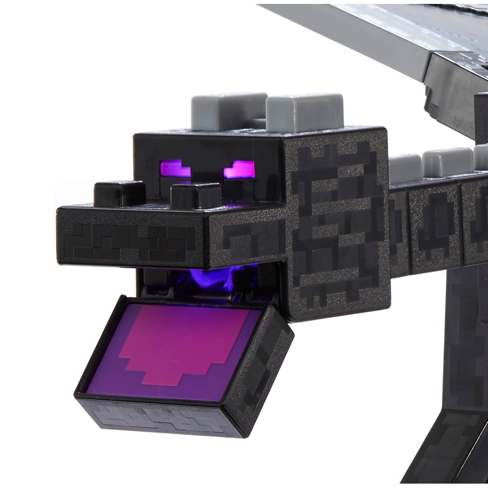 Minecraft Ultimate Enderdrache und Steve-Figur