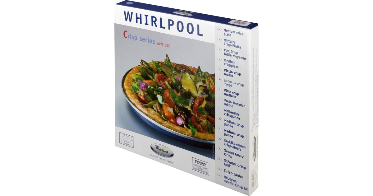 WhirlpoolCRISP plaat AVM290 magnetron  ((Ø 29-31 x H 2,5 cm))
