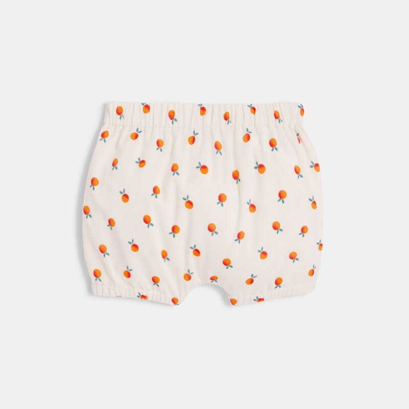 Bloomer bébé fille à imprimés oranges Catimini Orange