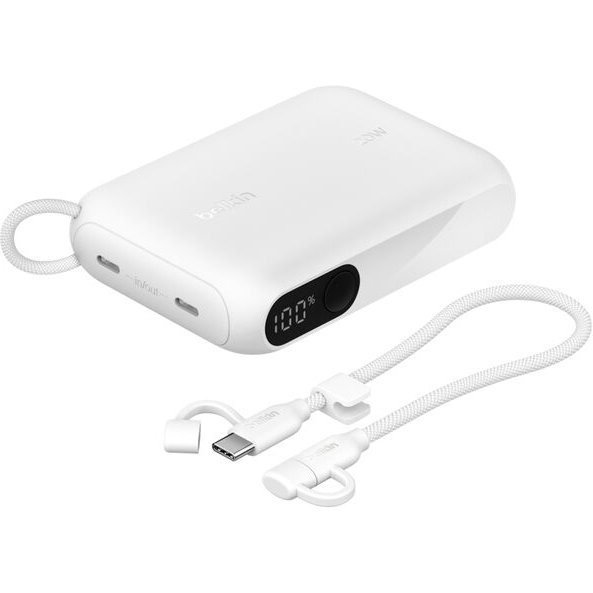 Belkin BPB027HQWH banque d'alimentation électrique 10000 mAh Blanc