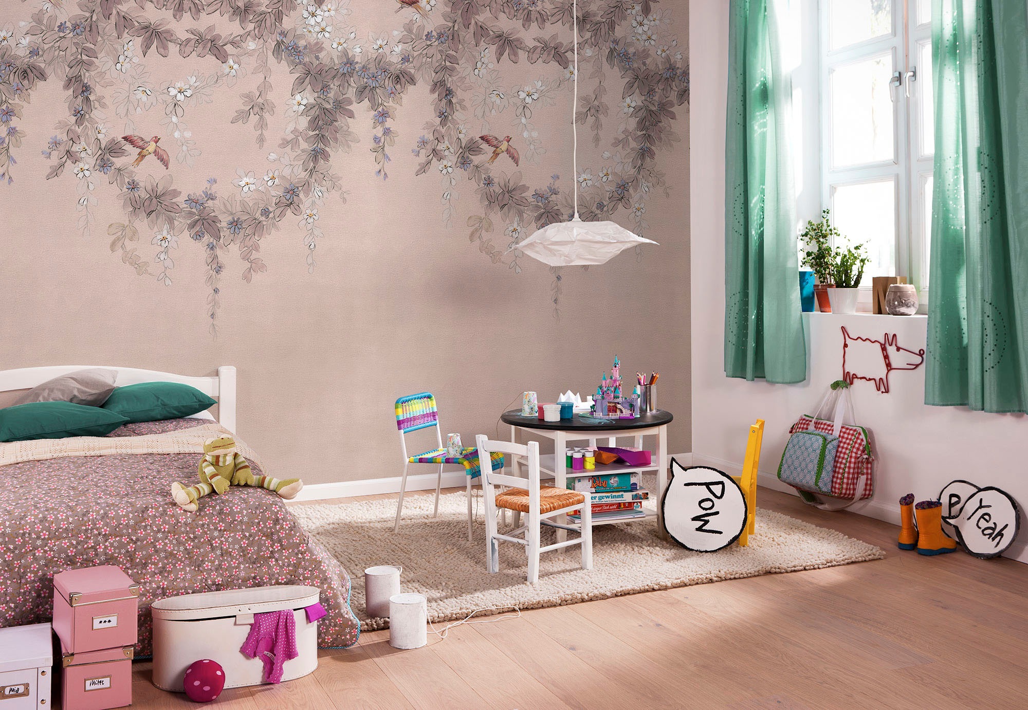 Komar Fototapete »Digitaldruck Vlies -  Symphony - Grösse 300 x 250 cm« bedruckt glatt Wohnzimmer, Schlafzimmer