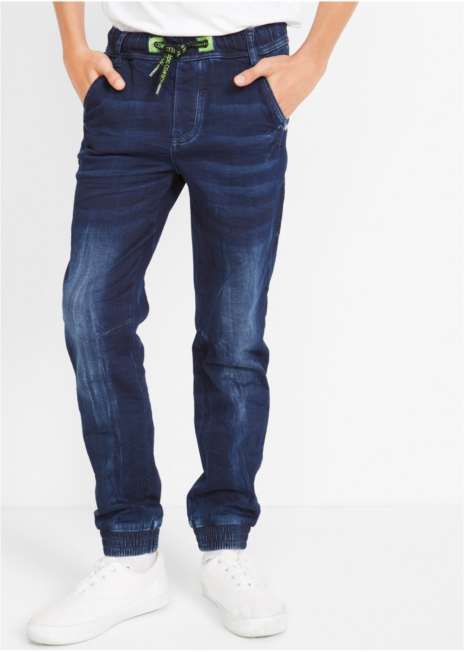 Jean-jogging garçon à taille élastique