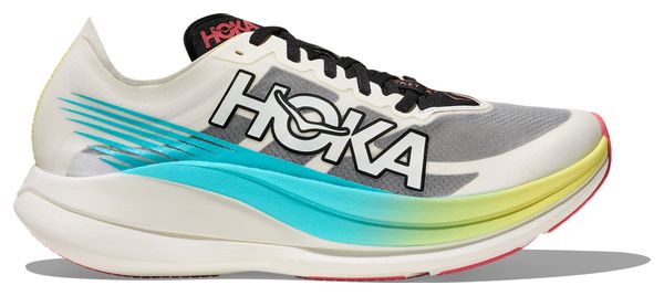 Chaussures Running Hoka Rocket X 2 Blanc/Multicolore Unisexe