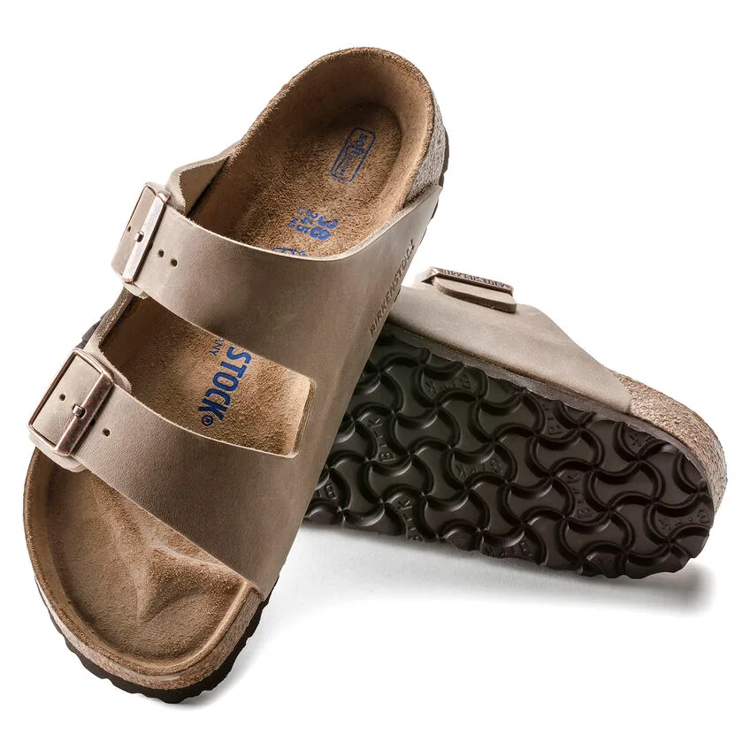 Birkenstock Unisex Arizona Soft Footbed Regular Tabacco Brown
