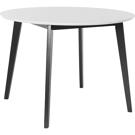 Blokhus spisebord - hvid og sort