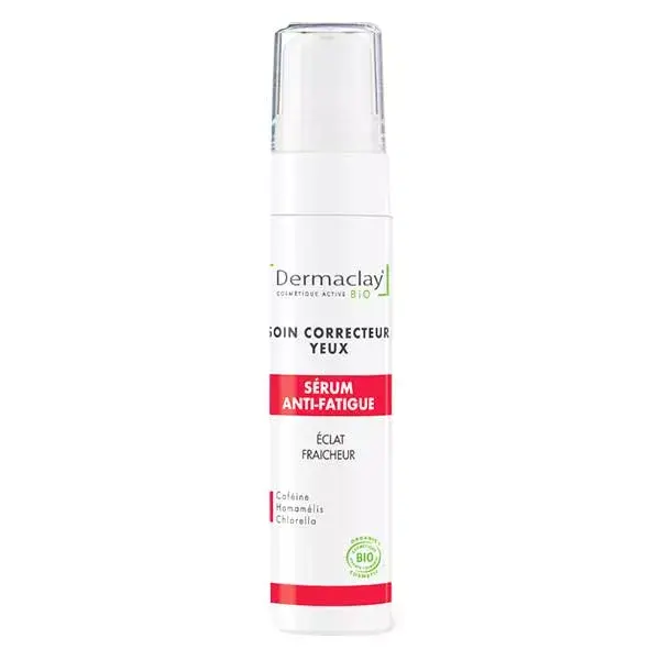 Sérum Corretor de Olhos Anti-Fadiga Orgânico Dermaclay 10ml