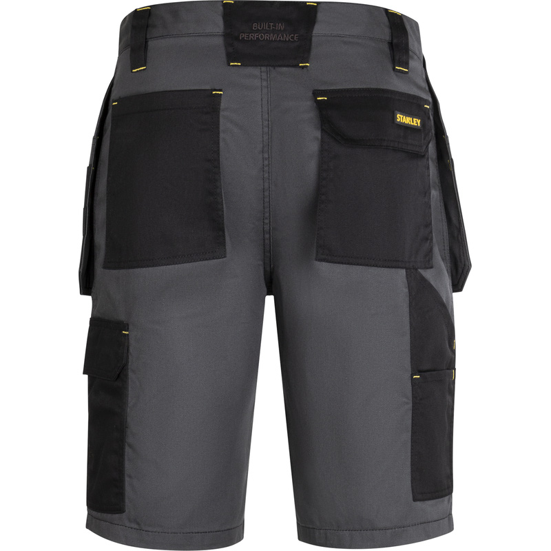 Stanley werkshort met holsterzakken 36 zwart