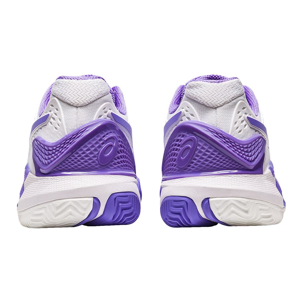 Asics GEL-RESOLUTION® 9 CLAY - Chaussures tennis Femme white/amethyst