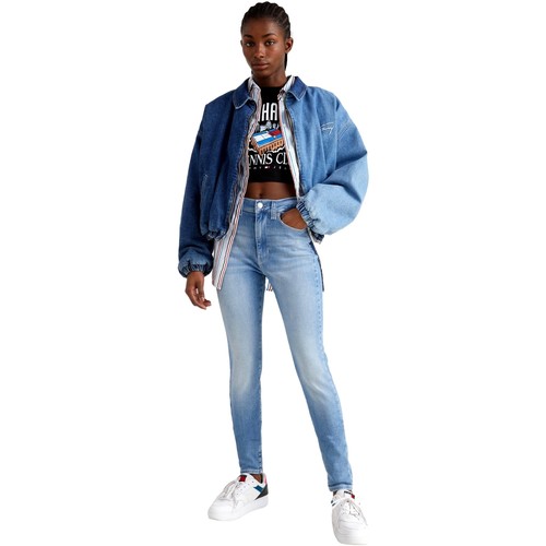 Tommy Jeans - VAQUERO SUPER SKINNY MUJER DW0DW13370 Azul