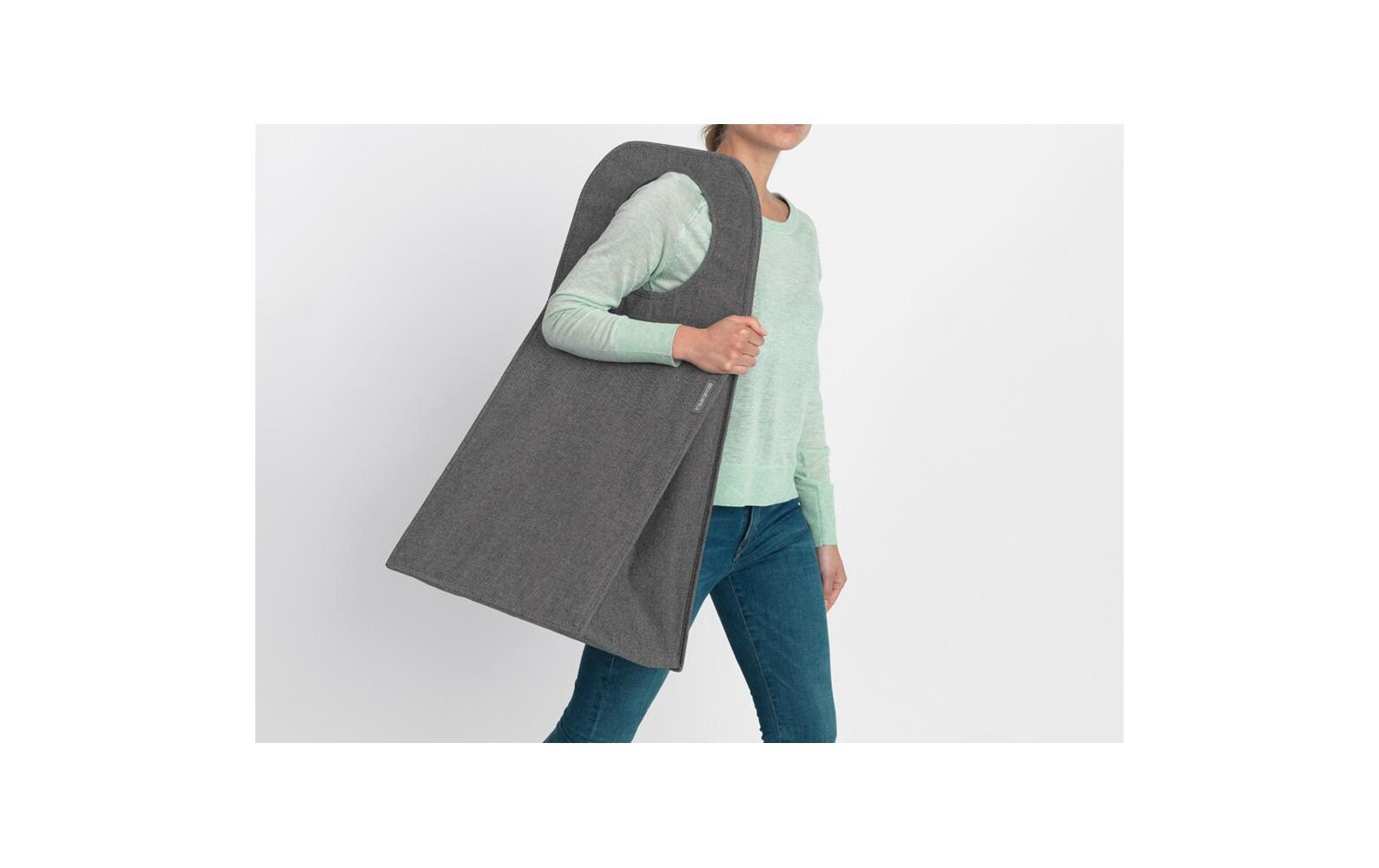 Wäschesammler faltbar, 55 Liter, SchwarzWäschesack