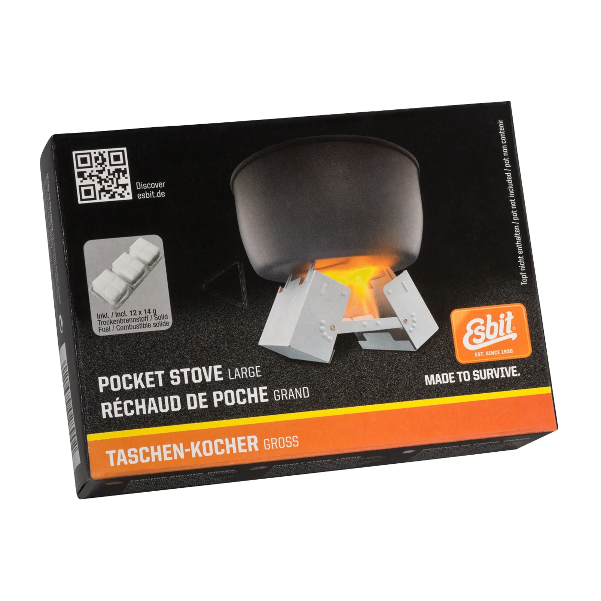 Esbit -  Taschenkocher groß