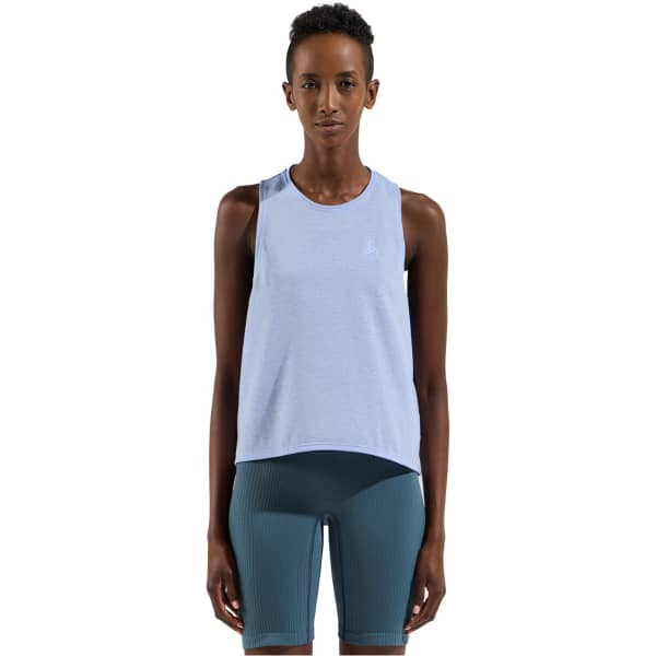 Débardeur running ODLO ACTIVE 365 LINENCOOL TANK CREW NECK W BLUE HERON MELANGE