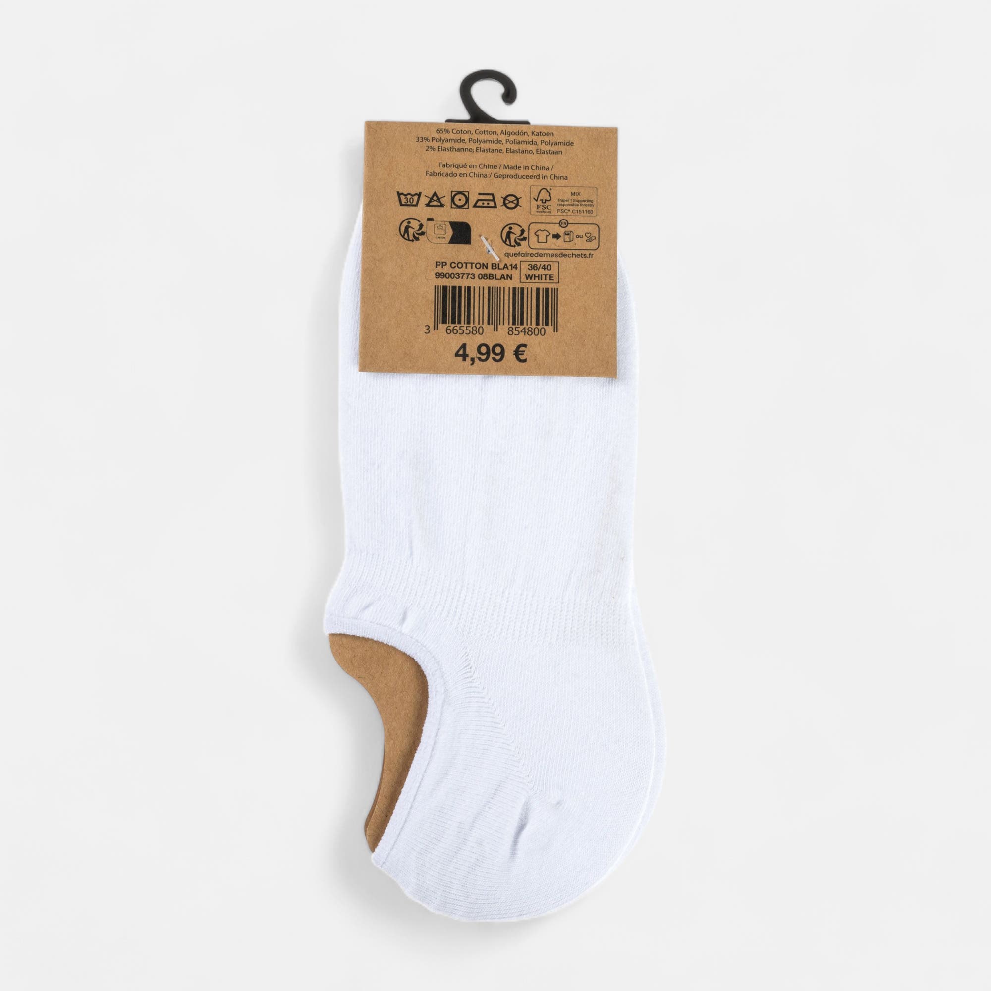 Chaussettes Femme blanc