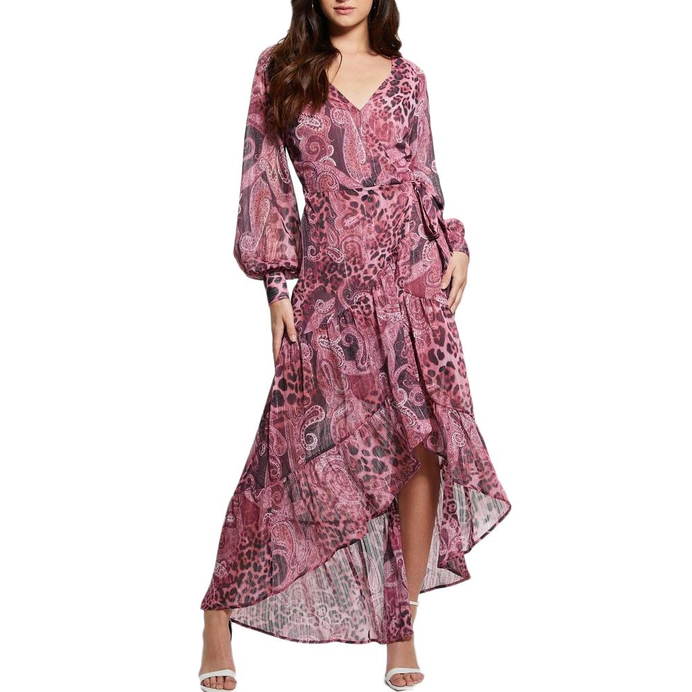 Guess Robe Rose à Motifs Femme Guess Nuovo Bahia