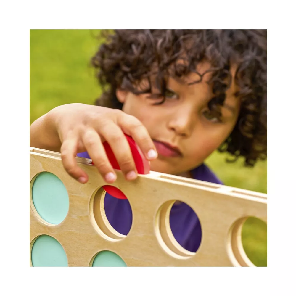 TP TOYS Holz riesiges 4-Gewinnt-Spiel