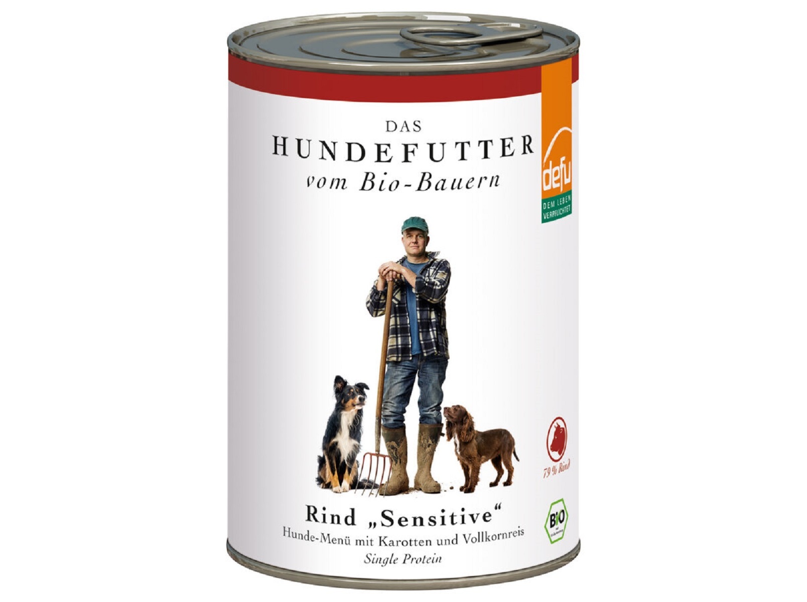 COMIDA HÚMIDA BIO CÃO DEFU SENSITIVE BOVINO 410G