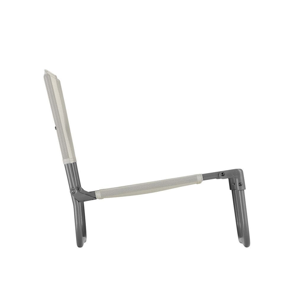 Faltbarer tragbarer Niedrigstuhl CB II Batyline® Iso Beige Seigle
