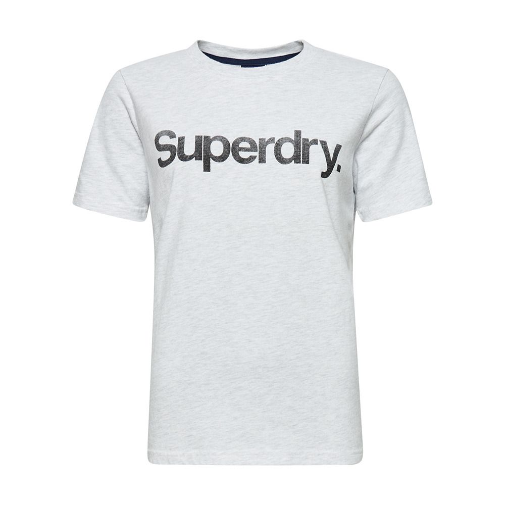 Superdry ORGANIC CORE LOGO - Tee-shirt Femme ice marl