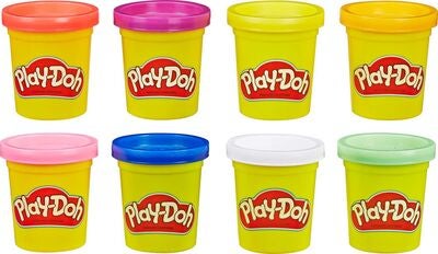 Play-Doh Lekeleire Rainbow 8-pack