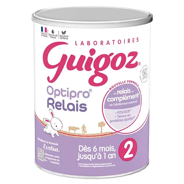 Leite Guigoz Evolia A2 Fase 2 800g