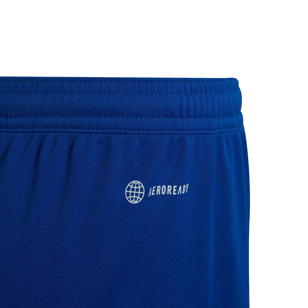 adidas Juniorsportshort kobaltblauw