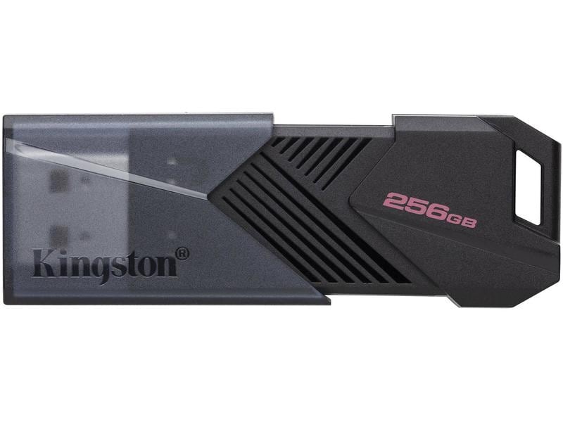 Kingston USB-Stick DataTraveler Exodia Onyx 256 GB USB-Stick mit Schutzkappe und Schlüsselring