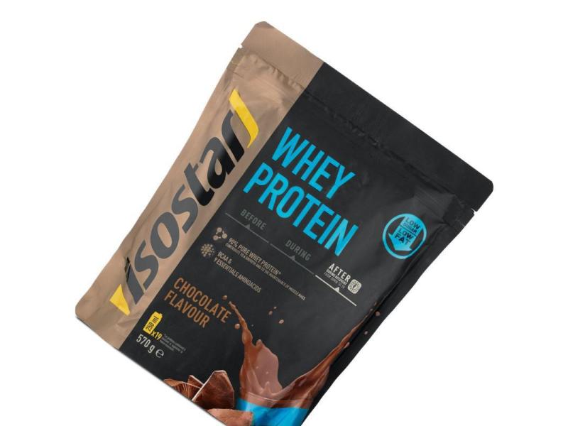 Isostar Pulver Whey Protein Schokolade 570 g Pulver