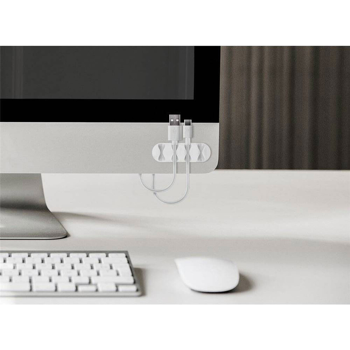 Goobay 4 Slot Cable Management - Noir