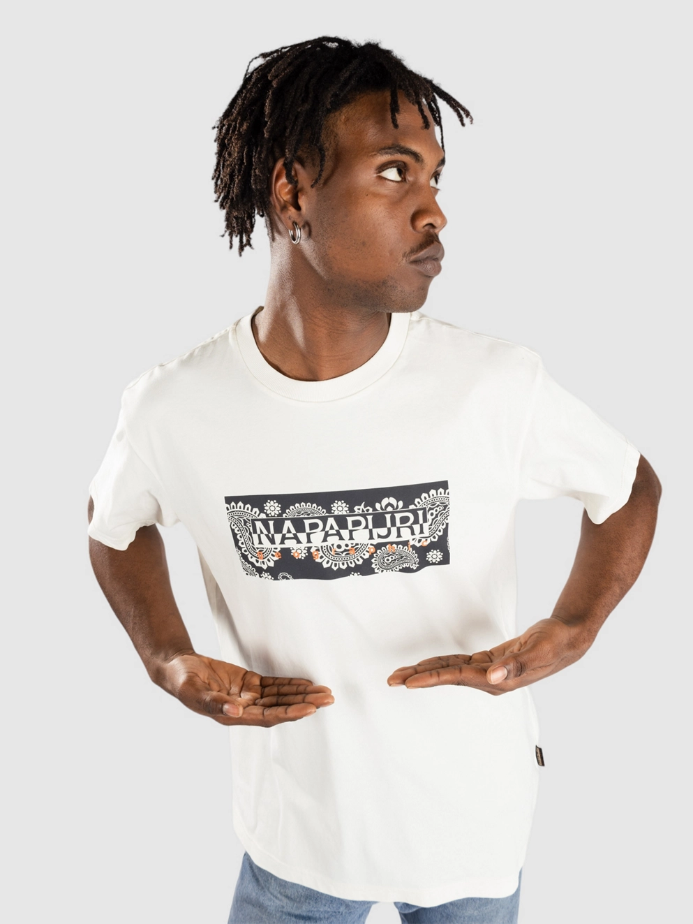 Napapijri S-Andesite T-Shirt white whisper
