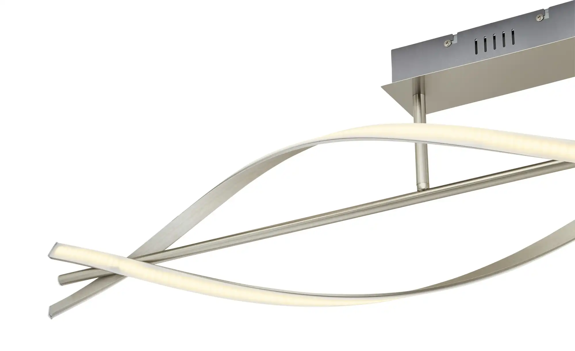 KHG LED-Deckenleuchte, Nickel matt