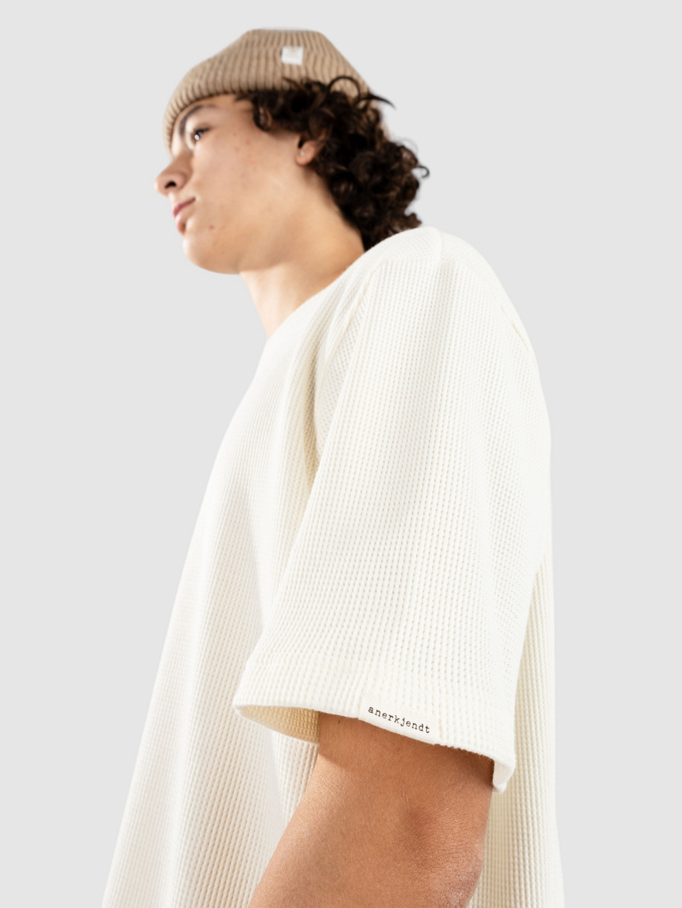 Anerkjendt Akkikki Waffle T-Shirt tofu