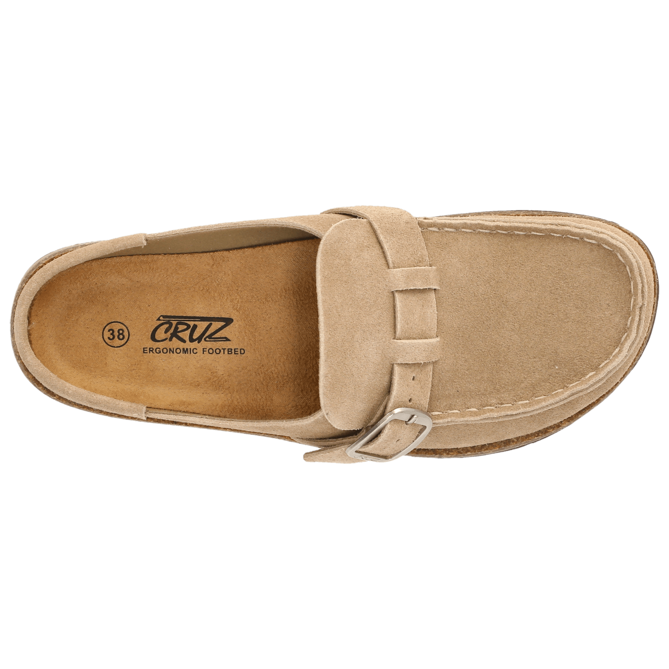 Cruz Austo W Leather Cork MOC 36-42 - Tøfler og slippers
