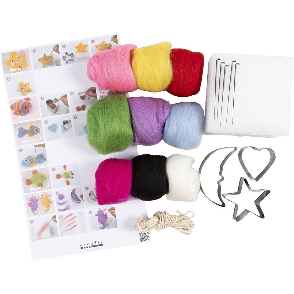 DIY Kit - Nålefiltning - Dyr i vandet