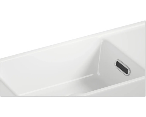 form&style MAKIRA wastafel 39,5 x 21 cm glanzend wit