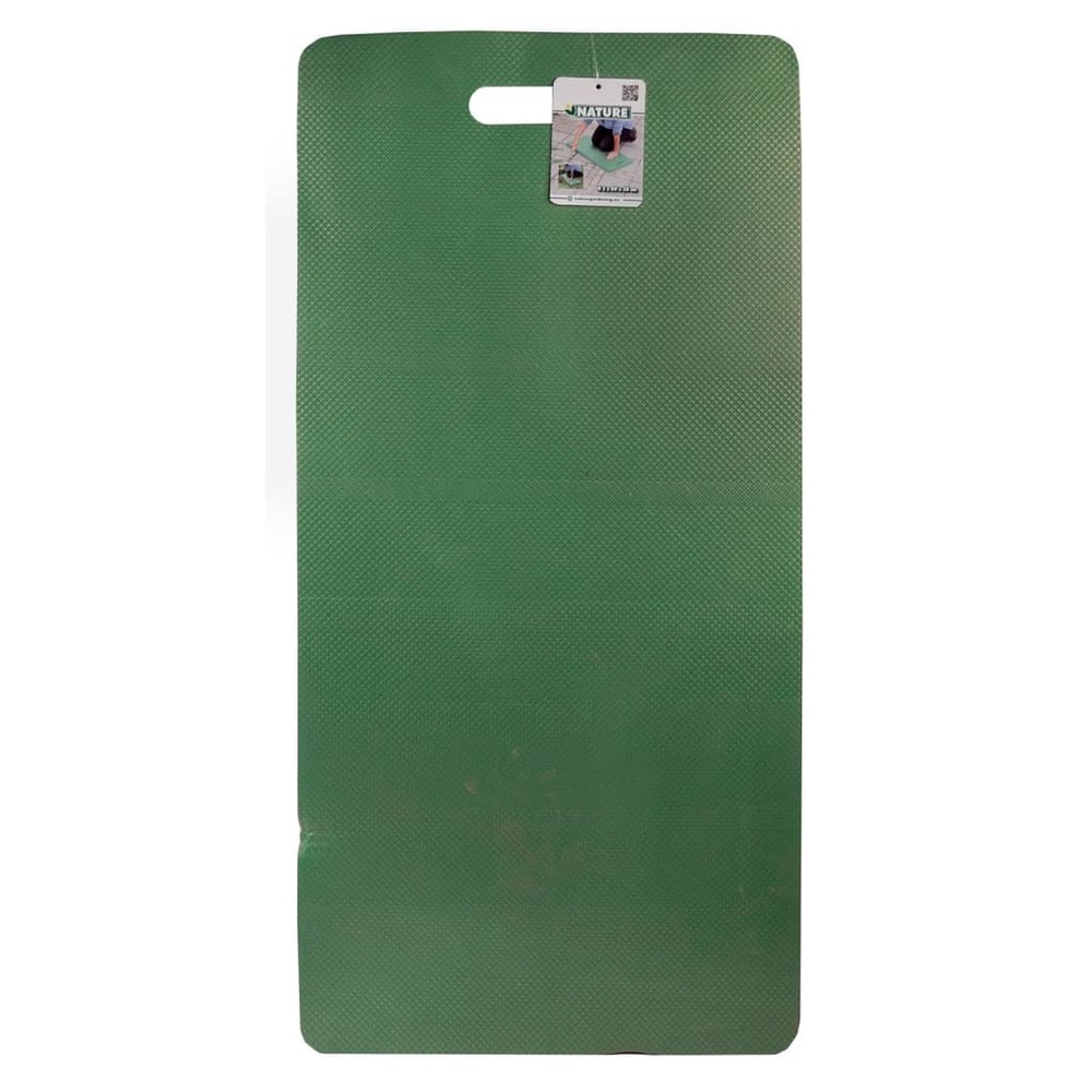 Coussin en mousse taille xl, protège-genoux, coloris vert - 80 x 38 x 3 cm