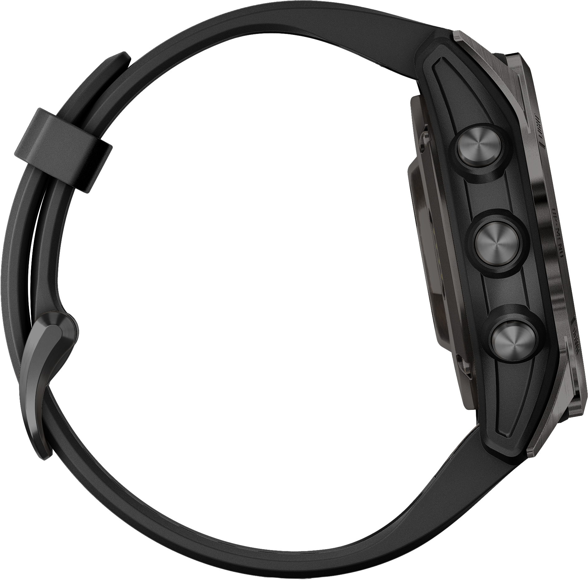 Epix Pro (Gen 2) - Sapphire Edition - 42mm Carbon Gray DLC-Titan w/Black Band
