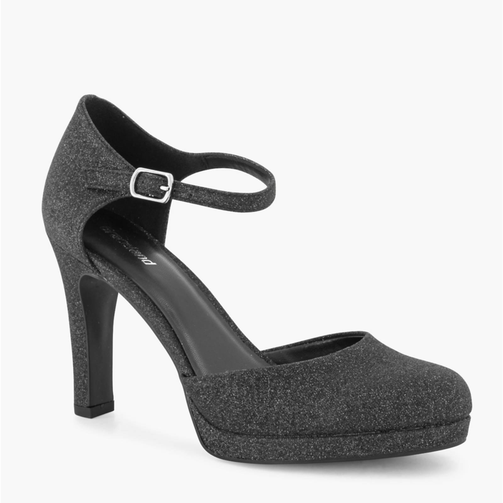 Graceland pumps met glitters zwart