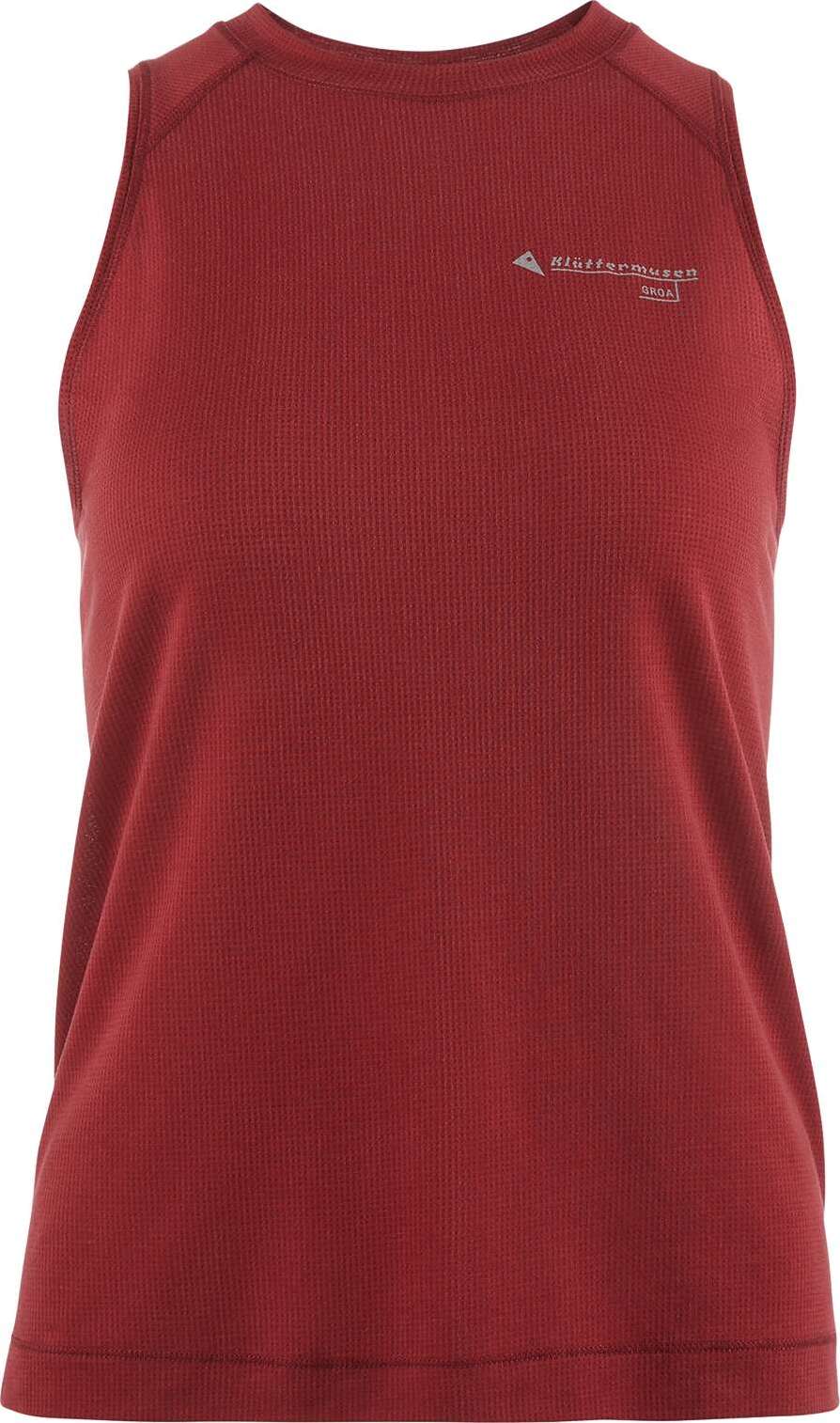 Klättermusen Groa Tank Top W'S Ruby Red