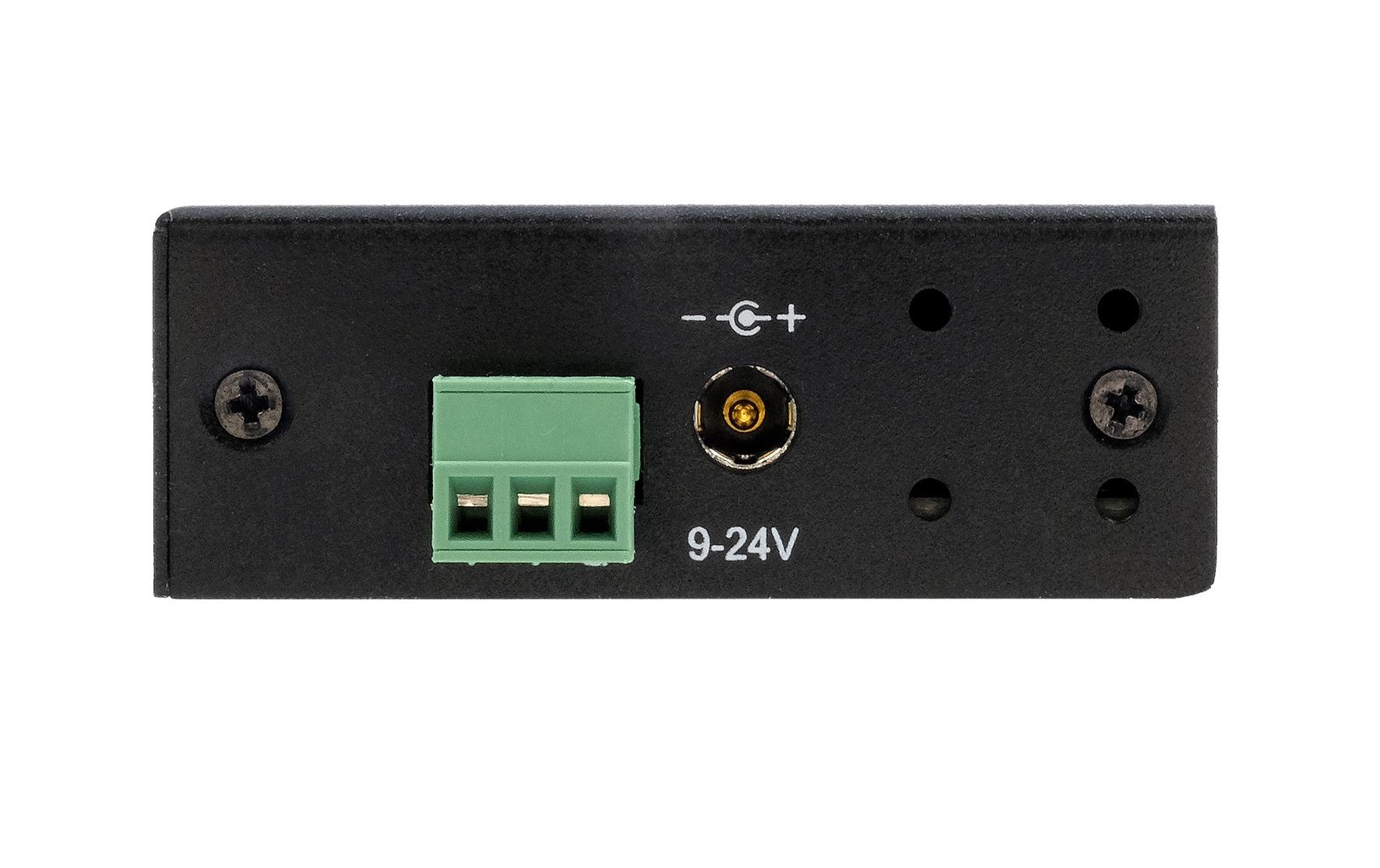 USB-Hub EX-11290HMS<br>10-Port USB 3.2 Gen 1 Metall HUB für Tisch, Wand und DIN-Rail, 15KV ESD Schutz
