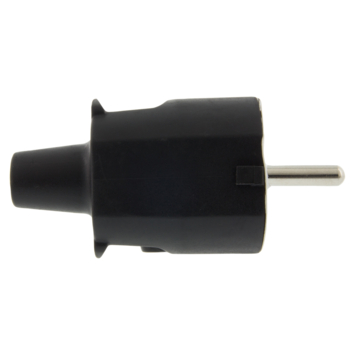 Handson Stekker PVC RA Zwart