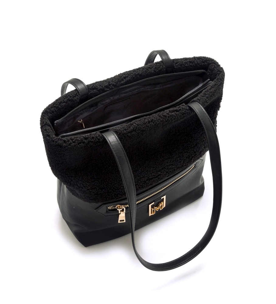 Bolsa de iaque preta Mariamare