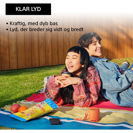 Sony XB100 trådløs BT højttaler - orange